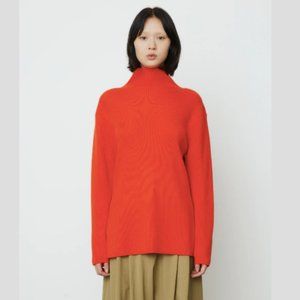 Studio Nicholson Ettore Knit Sweater in Japan Red